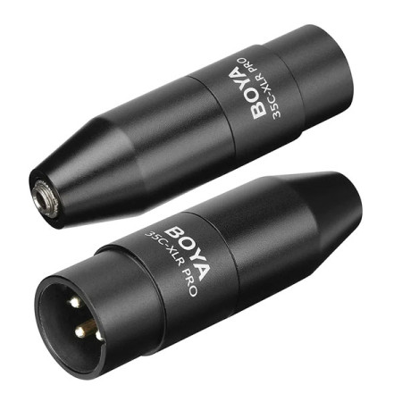 Конвертер 3,5 мм Mini Jack в XLR BOYA 35C-XLR Pro